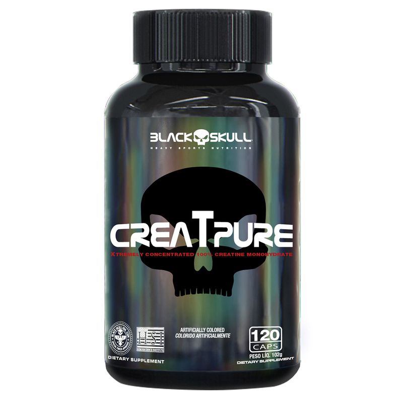 Creatina Creatpure Black Skull