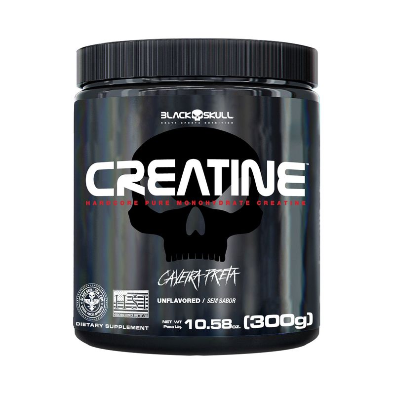 Creatine Creatina Monohidratada Black Skull