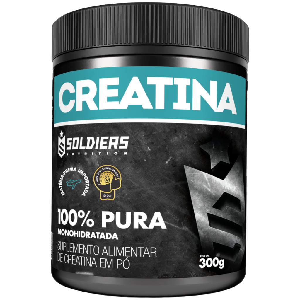 Creatina Monohidratada 100% Pura Soldiers Nutrition Soldiers Nutrition
